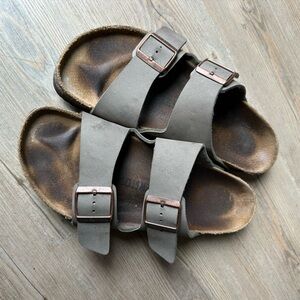 Men's Birkenstock Gray Sandals